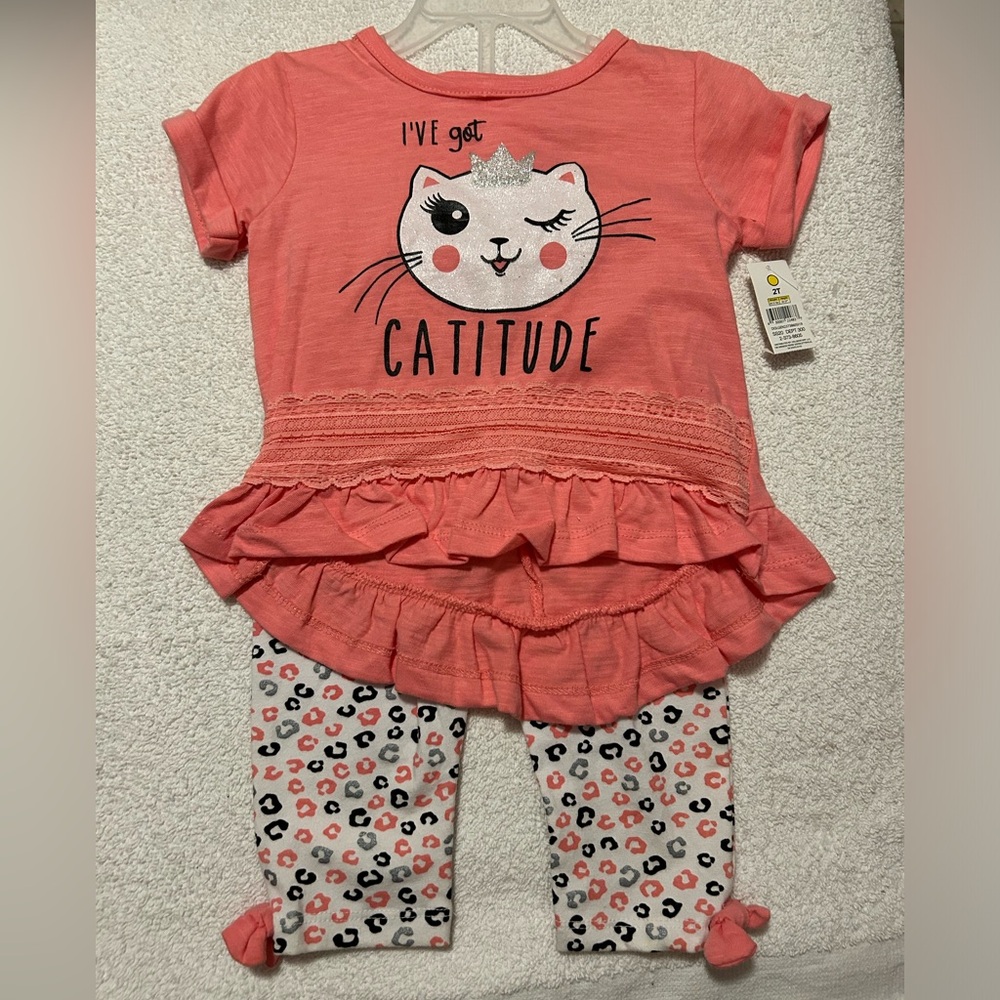 NWT Catitude Pant Set